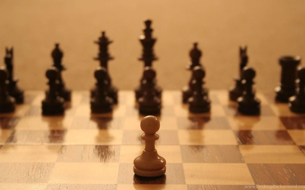 Chess Board Pieces Widescreen Wooden Alone Vs Dark HD Wallpapers ...