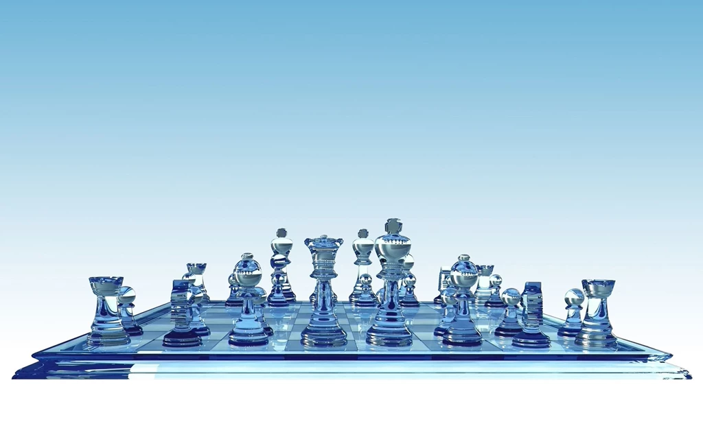 Glass Chess Board 8709