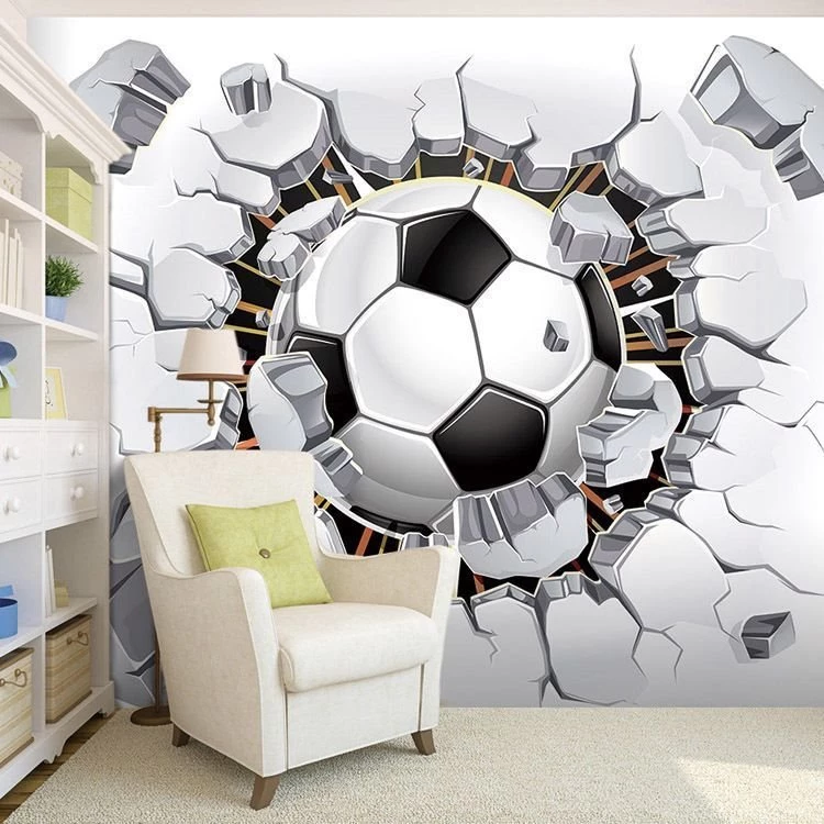 Compare Prices On Football Bedroom Wallpaper Online Shopping/Buy ...