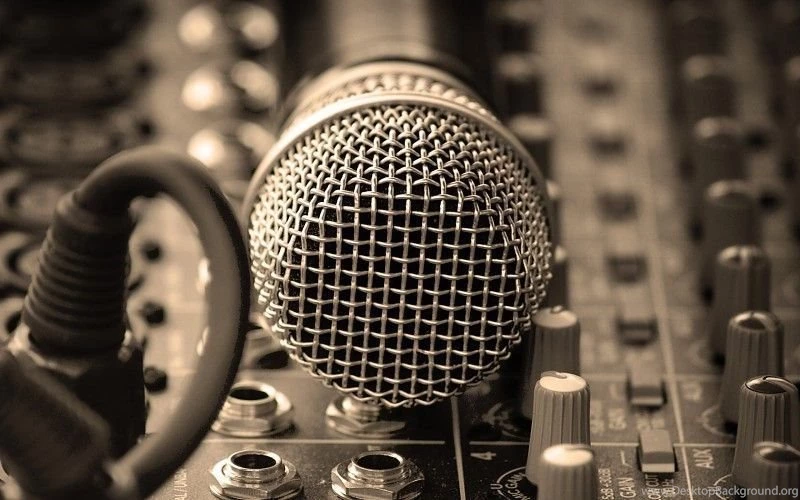 Music Studio Microphones Free Desktop Backgrounds And Wallpapers