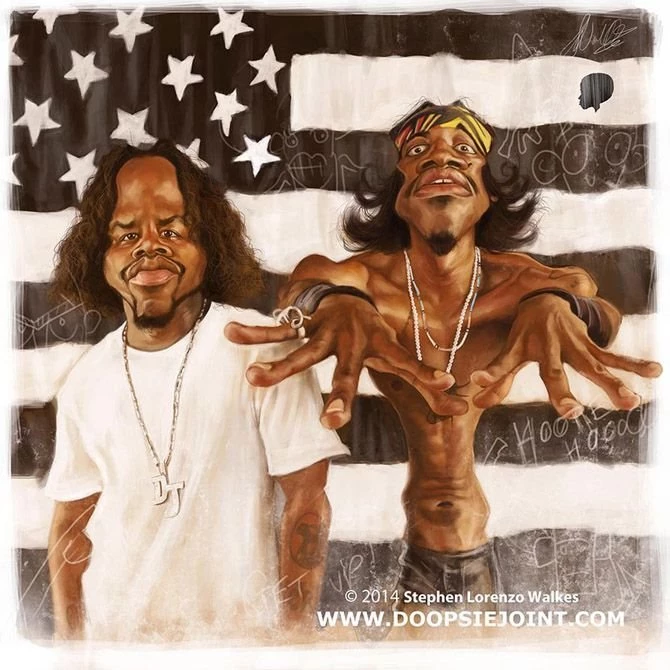 Outkast By Stephen Lorenzo Walkes By Lorenzowalkes On DeviantArt