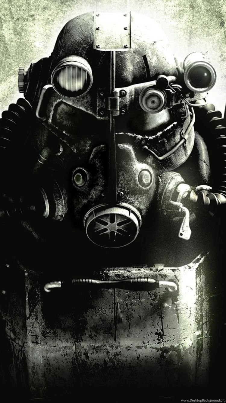Download Wallpapers 750x1334 Fallout, Equipment, Look, Wall iPhone ...