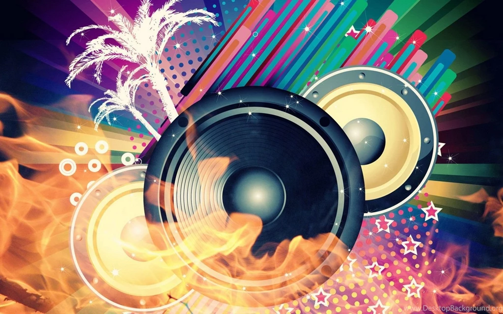 Cool Speaker Abstract Music Wallpaper: Desktop HD Wallpapers ...