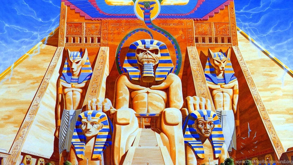 Download Wallpapers 1920x1080 Iron Maiden, Piramida, Pharaohs ...