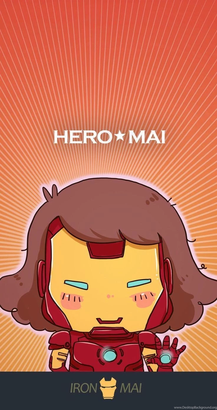 Capain America Mai. Tap Image For More iPhone Cute & Funny Cartoon ...