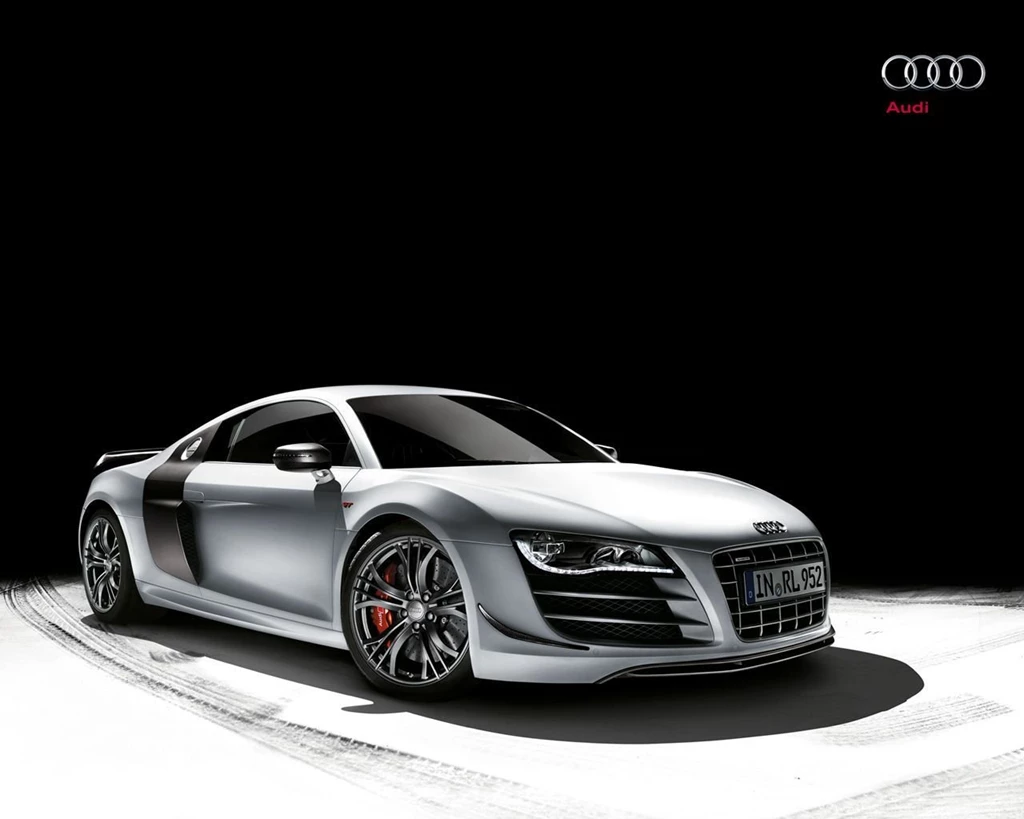 Audi R8 Dark Backgrounds Desktop
