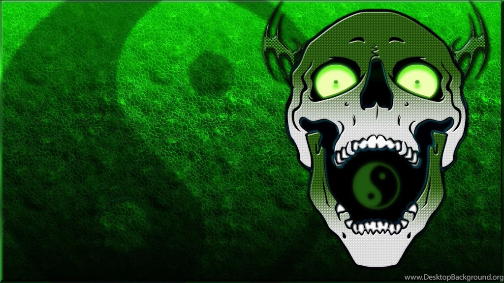 Skull Yin Yang Wallpapers