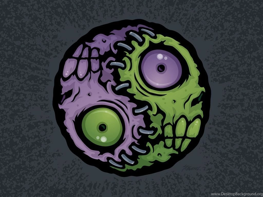 Zombie Yin Yang Wallpapers
