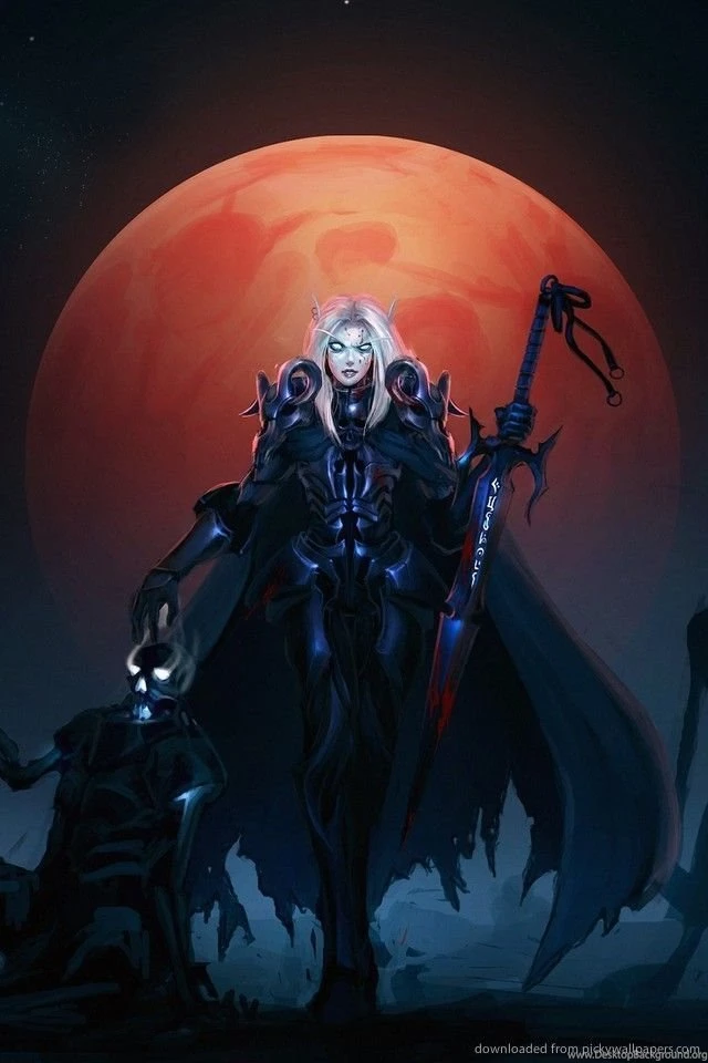 Download World Of Warcraft Blood Elf Wallpapers For iPhone 4