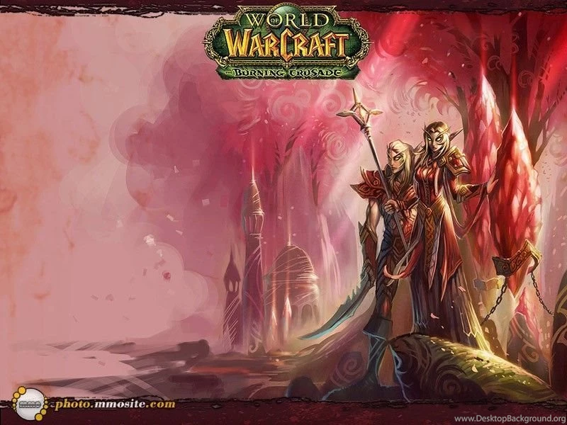 Blood Elf Desktop MMORPG Photo MMOsite.com