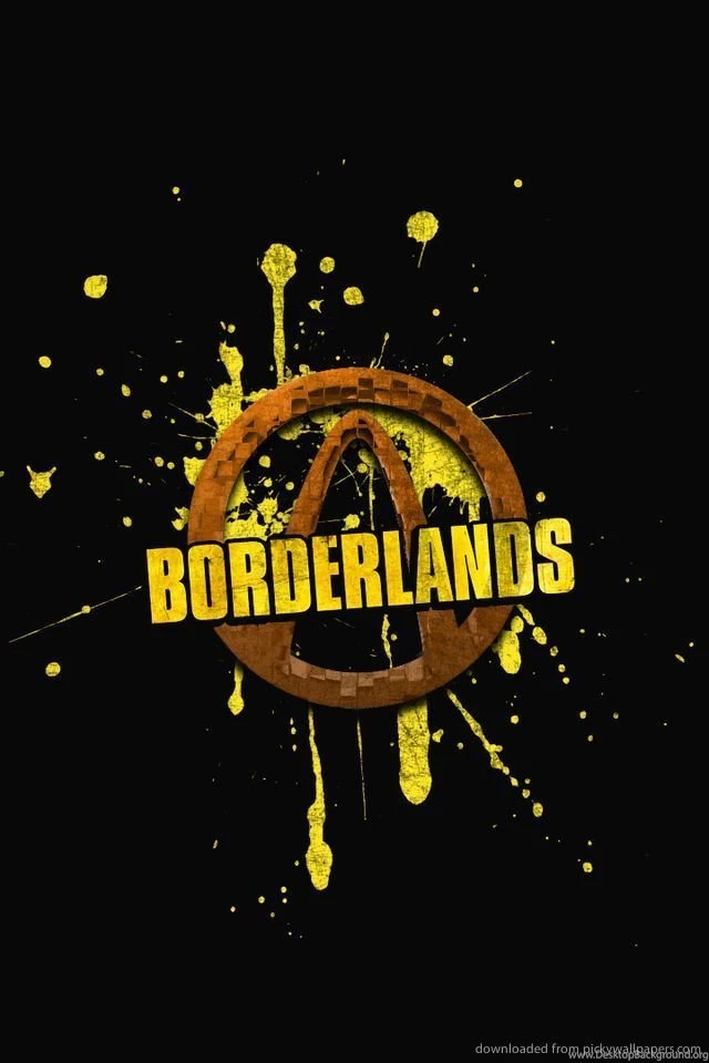Download Borderlands Logo Wallpapers For iPhone 4