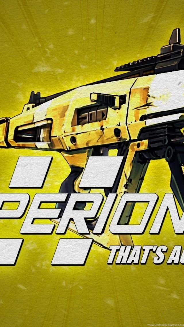 Borderlands 2 Hyperion Gun iPhone 5 Wallpapers