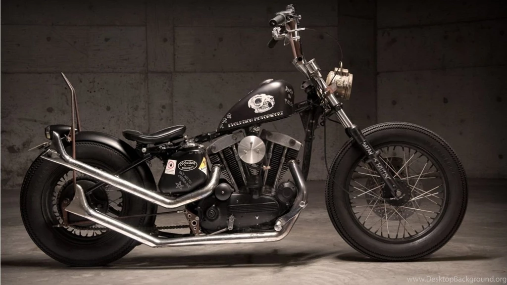 1969 Harley Rat Bobber Wallpapers 1366x768 286979
