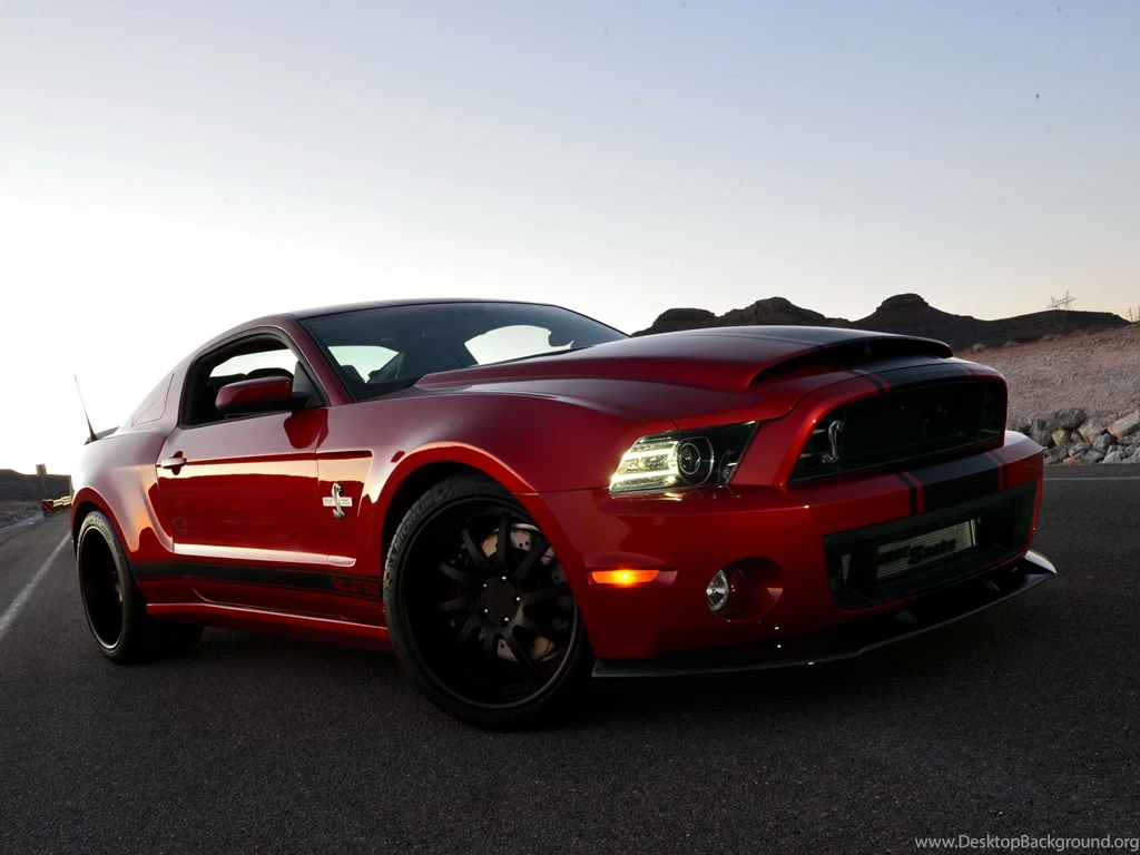 Wallpapers Ford Red Headlights Front Shelby GT500 Super Snake Wide ...