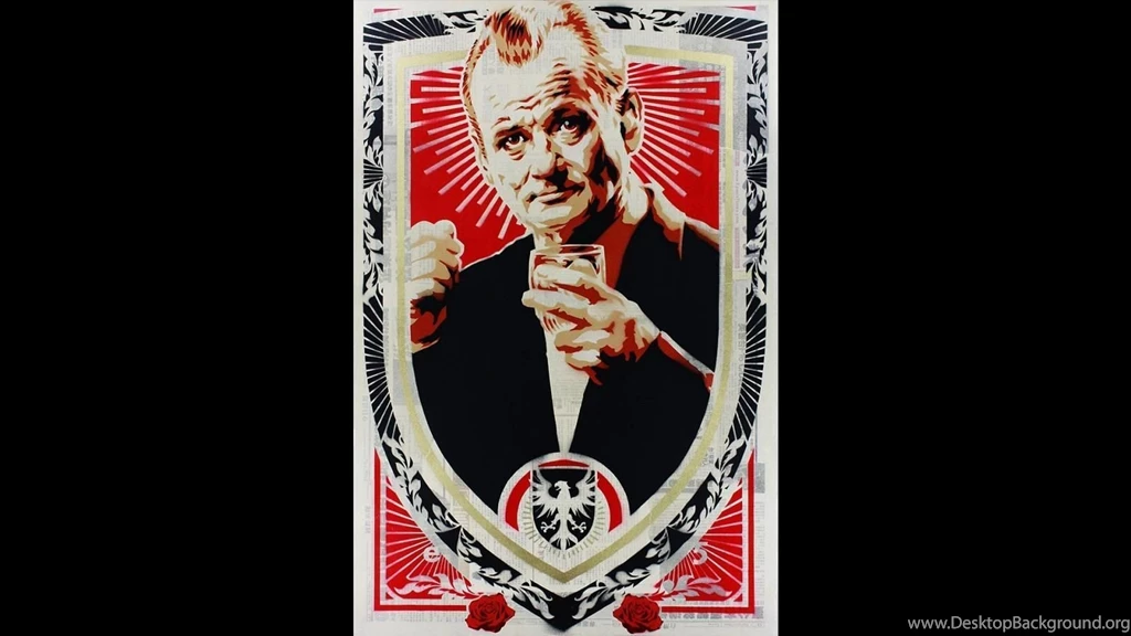 Bill Murray Actors Black Backgrounds Fan Art Wallpapers
