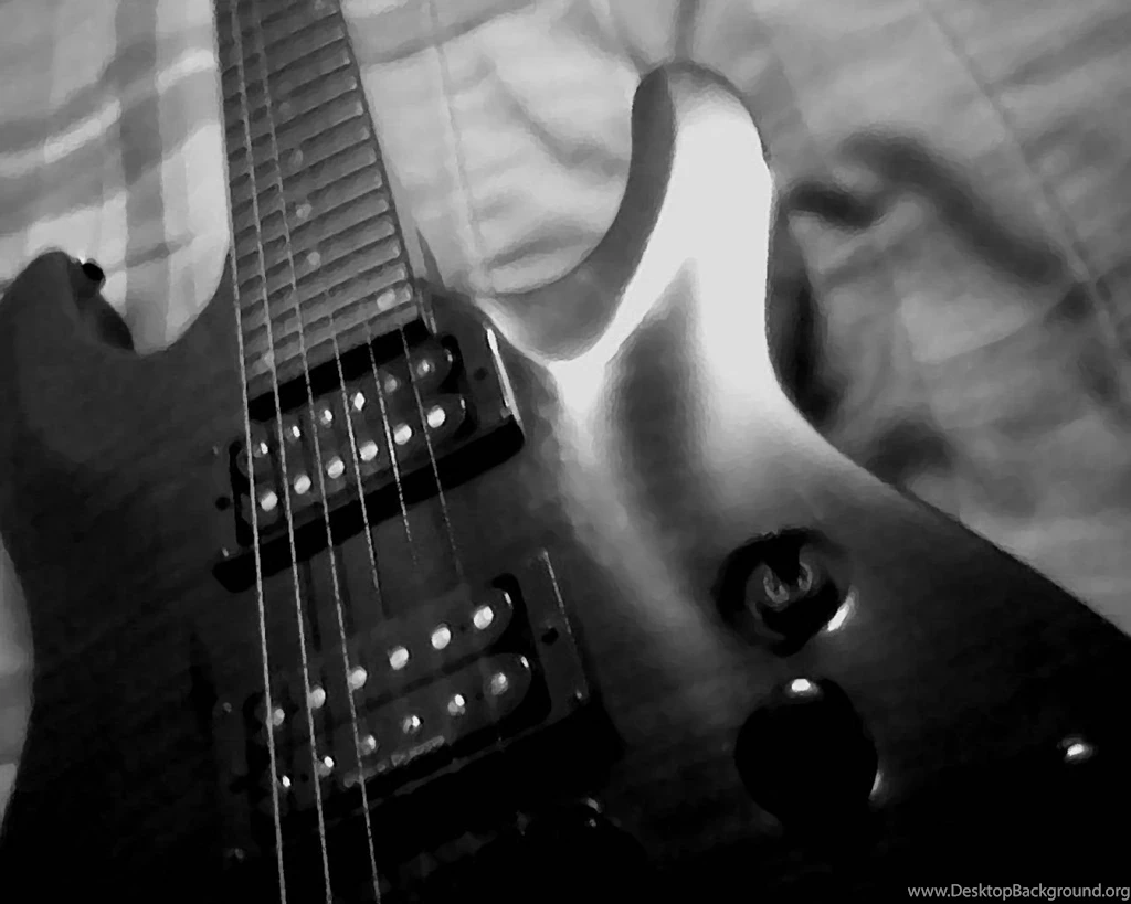 1280x1024 Black Guitar Desktop PC And Mac Wallpapers