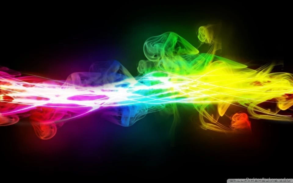 Rainbow Smoke Contrast HD Desktop Wallpapers : Widescreen : High ...