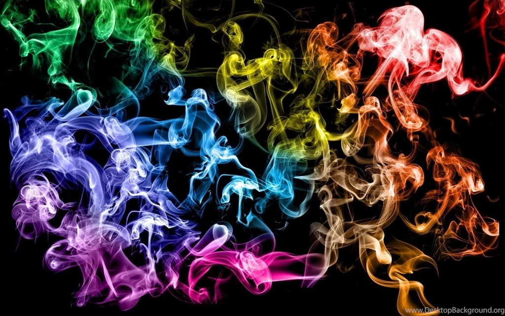 Rainbow Smoke Desktop Wallpapers
