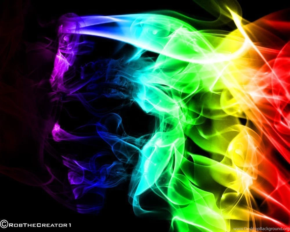 Desktop Backgrounds 1280x1024: Rainbow Smoke By RobTheCreator1 On ...