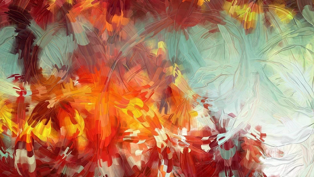 Famous Abstract Paintings Art Wallpaper.
