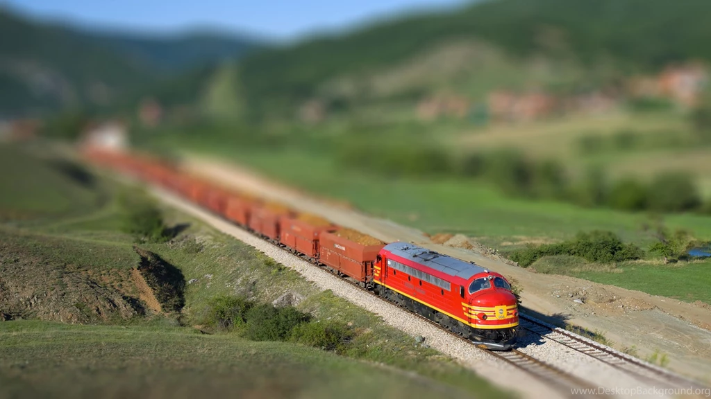 Download Wallpapers 3840x2160 Railroad, Train, Nature, Movement 4K ...