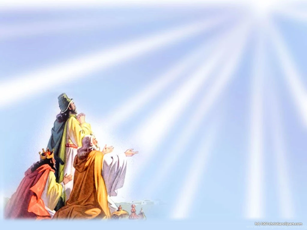 Three Wise Men And The Star Backgrounds – HD Slide Backgrounds