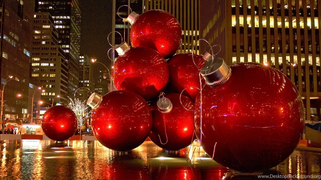 Christmas, Globes, Background, Computer, Desktop (