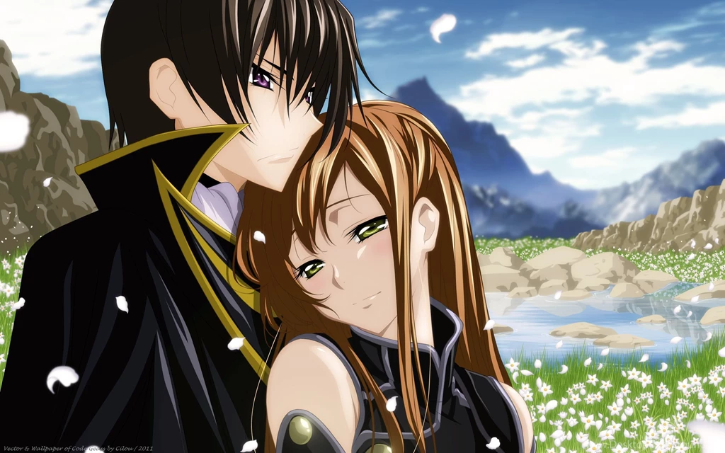 Code Geass Lelouch And Shirley Wallpaper.