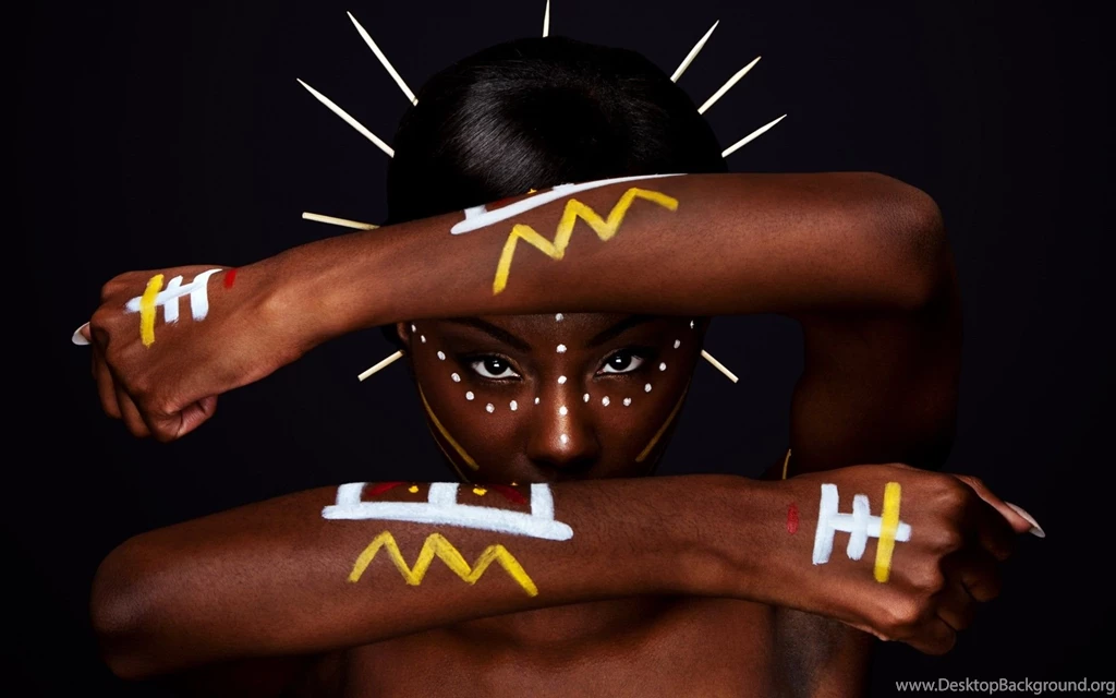 Women Paintings African Body Painting Wallpapers
