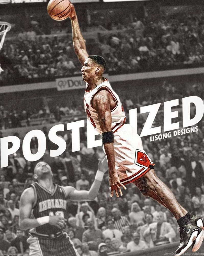 Scottie Pippen Posterized By Lisong24kobe On DeviantArt