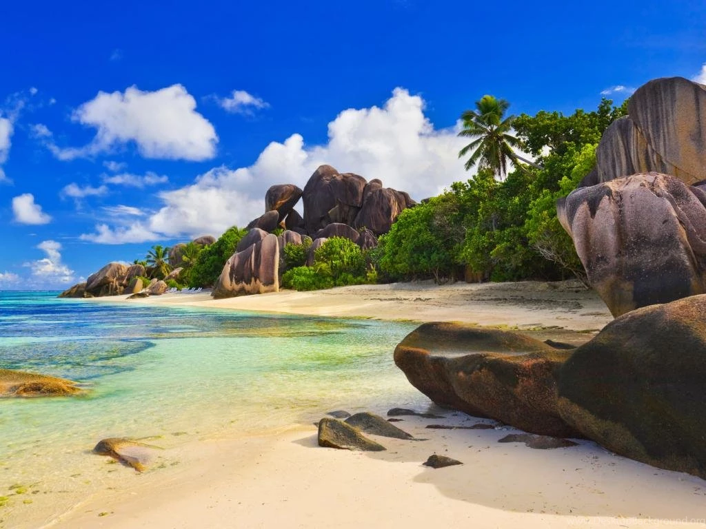 Tropical Beach High definition Desktop Wallpapers 1024x768 For 17 ...