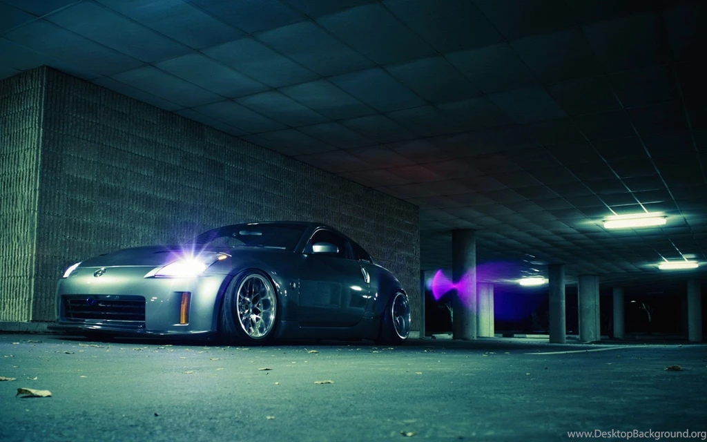 Cars Nissan Nissan 350Z Stance Silver Cars Wallpapers
