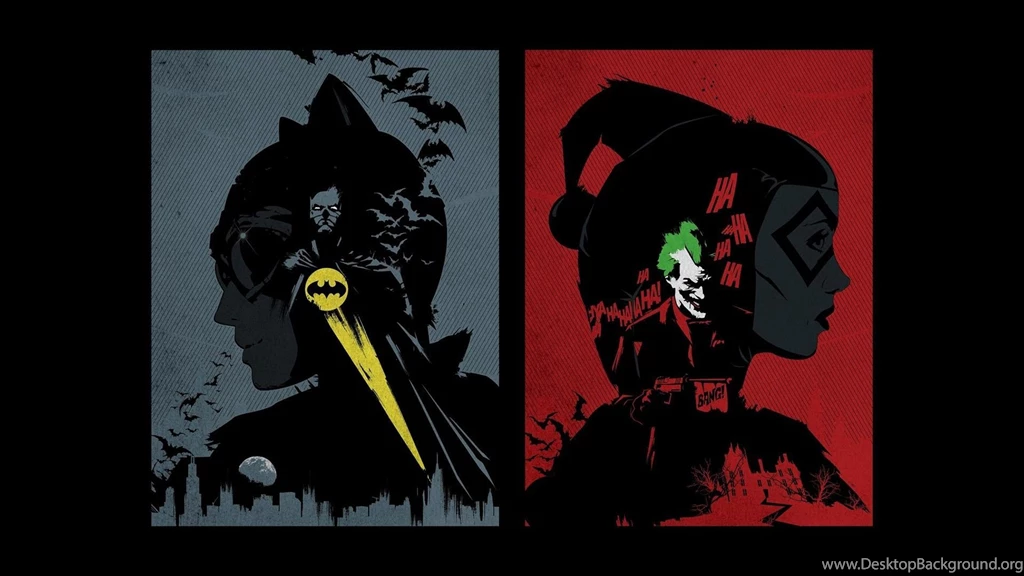 Batman DC Comics Comics The Joker Harley Quinn Catwoman Fan Art ...