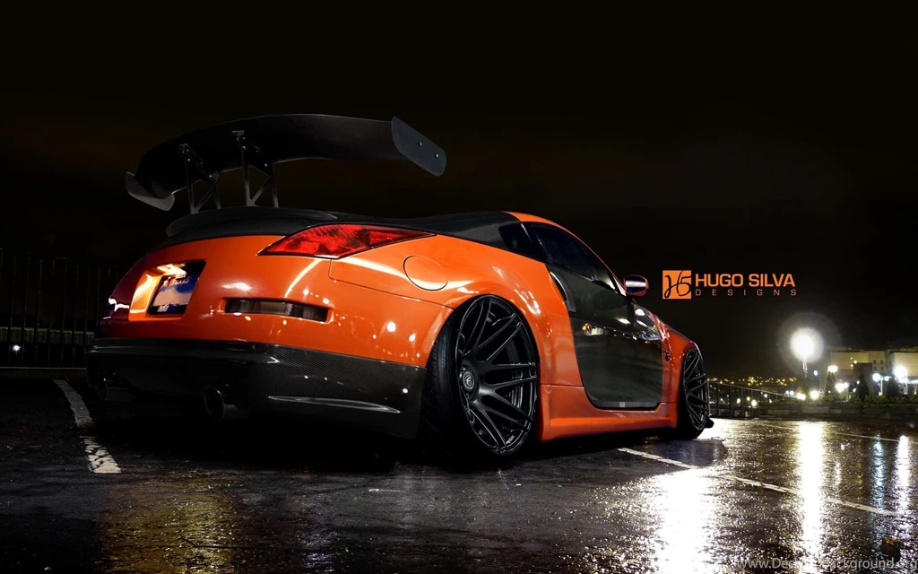 Orange Nissan 350z Wallpapers