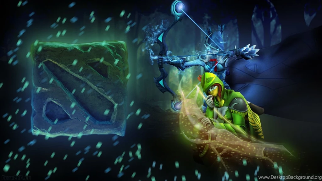 Download Wallpapers 1920x1080 Windrunner, Dota 2, Drow Ranger Full ...