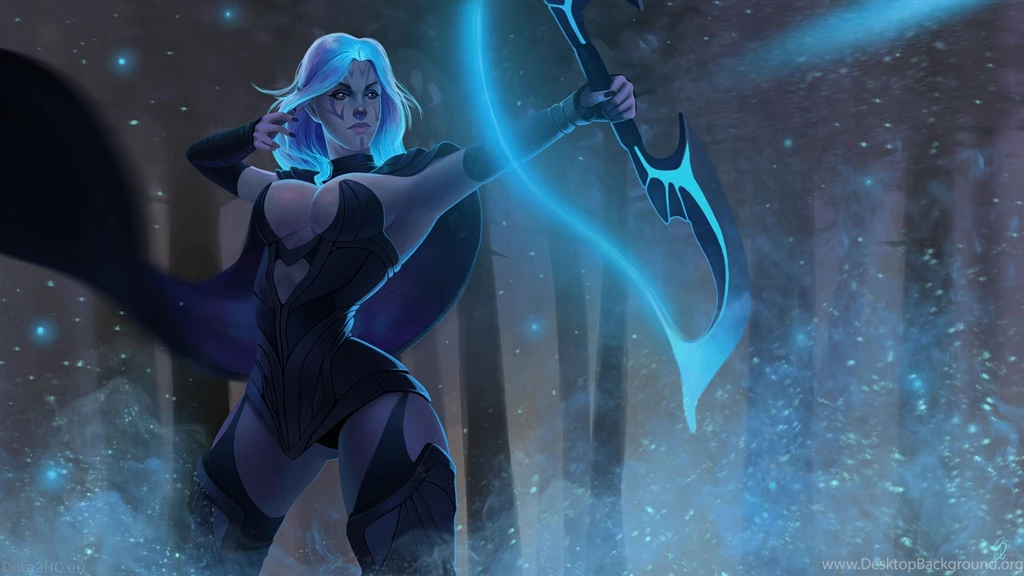 Drow Ranger ~ Death Comes Silently DOTA 2 Wallpapers