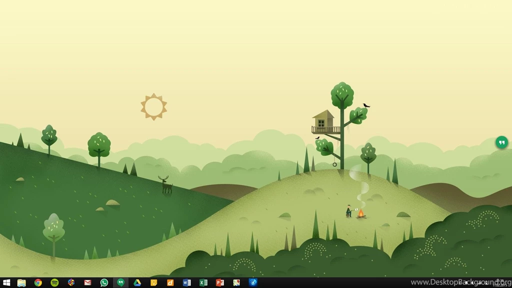 Simple Desktop With Google Now Inspired Wallpapers : Desktops