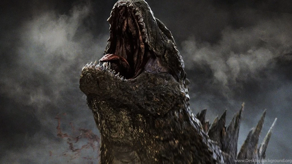 Godzilla Roaring 2014 Movie Wallpaper.jpg