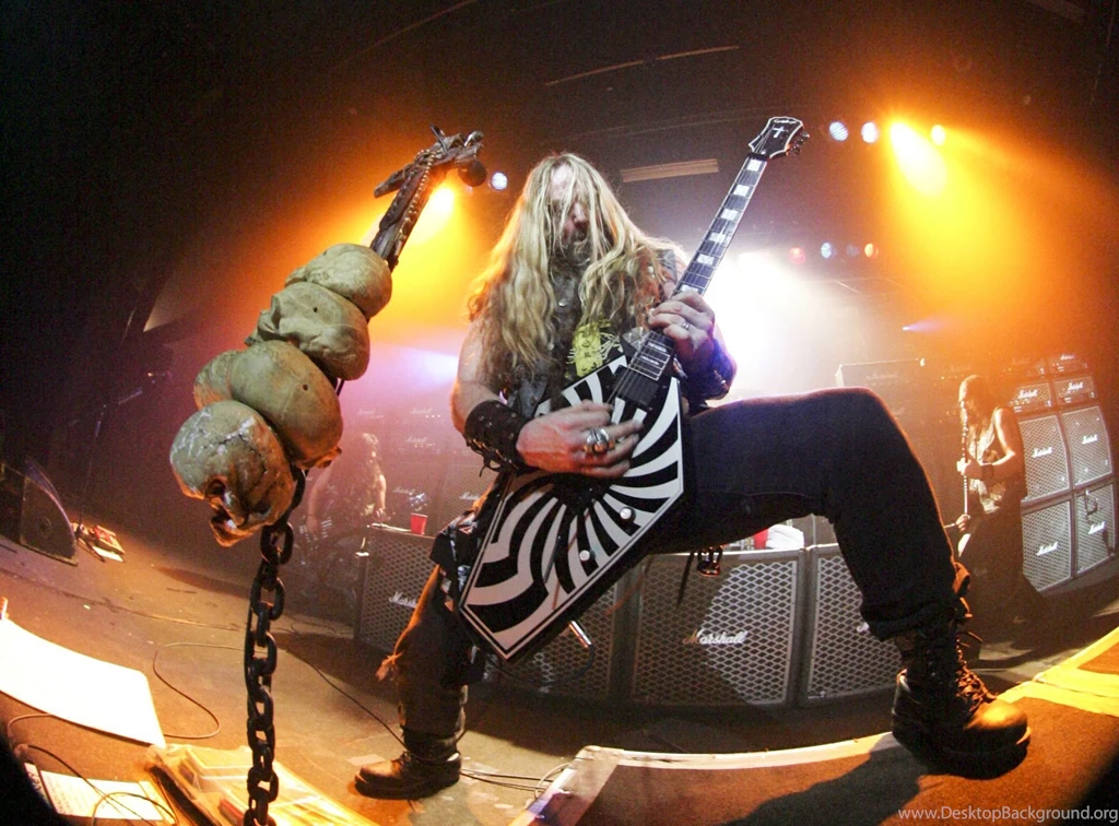 Black Label Society Heavy Metal Zakk Wylde Guitar F Wallpapers ...