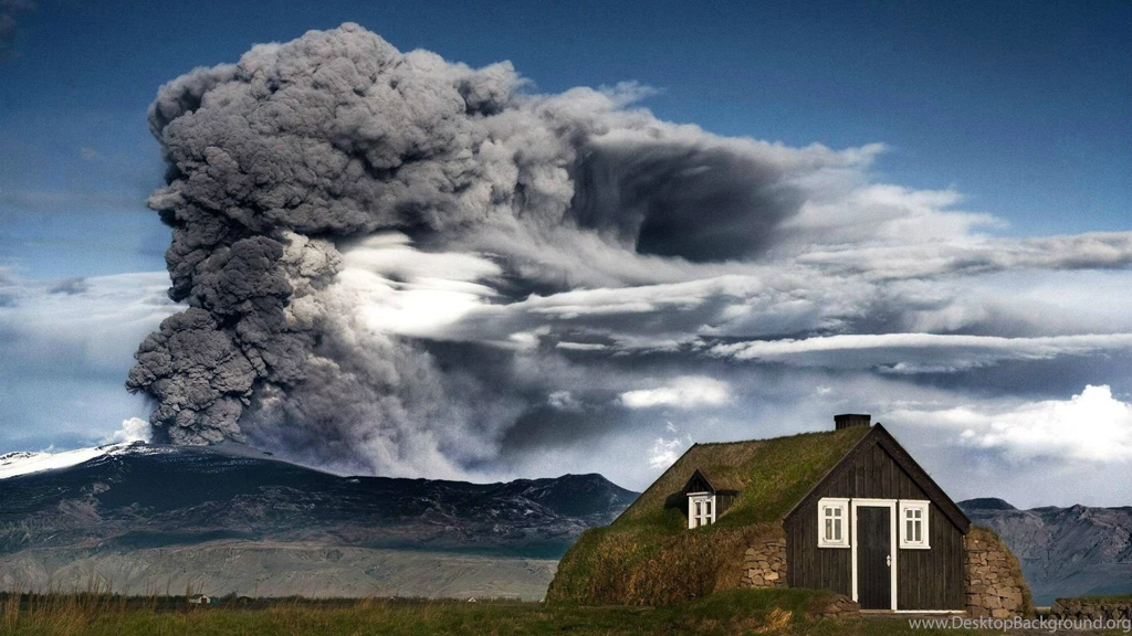 Eyjafjallajokull Volcano In Iceland Wallpapers And Images ...