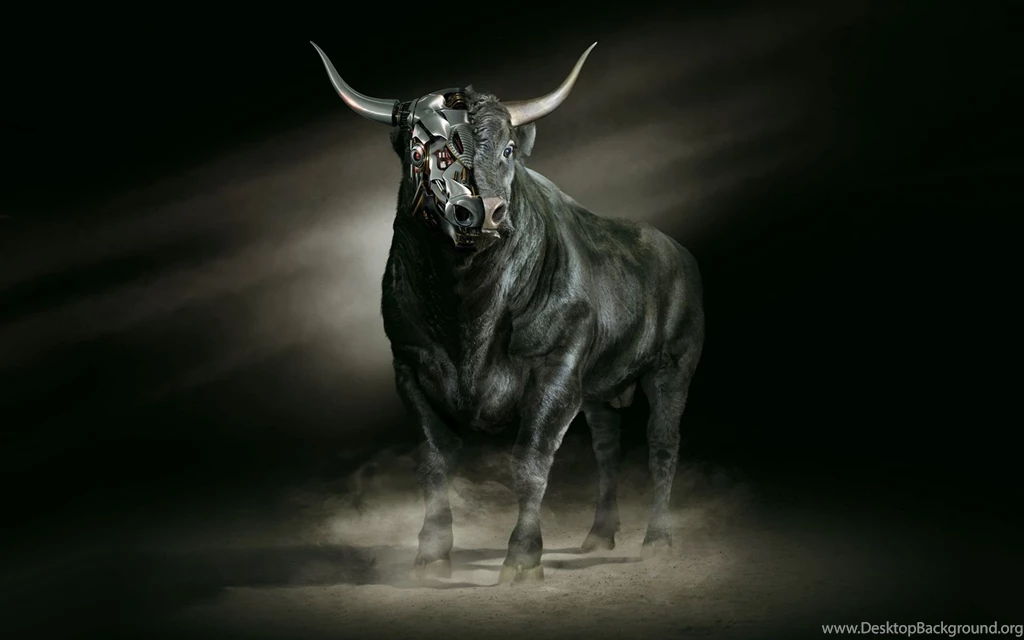 Black Robot Bull Wallpapers