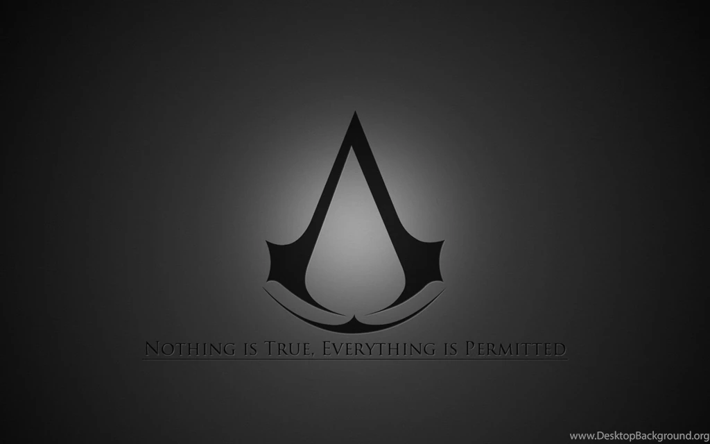 Download Wallpapers 1920x1200 Assassins Creed, Emblem, Quote ...