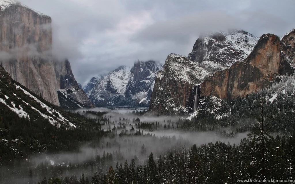Free Yosemite Wallpapers Yosemite Valley In Winter