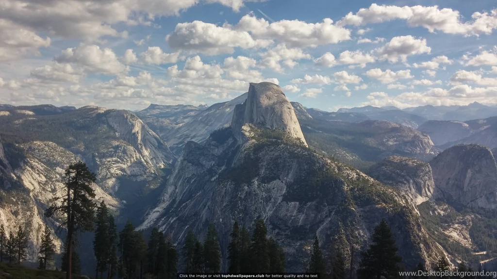 Half Dome At Yosemite 4K Or HD Wallpapers For Your PC, Mac Or ...