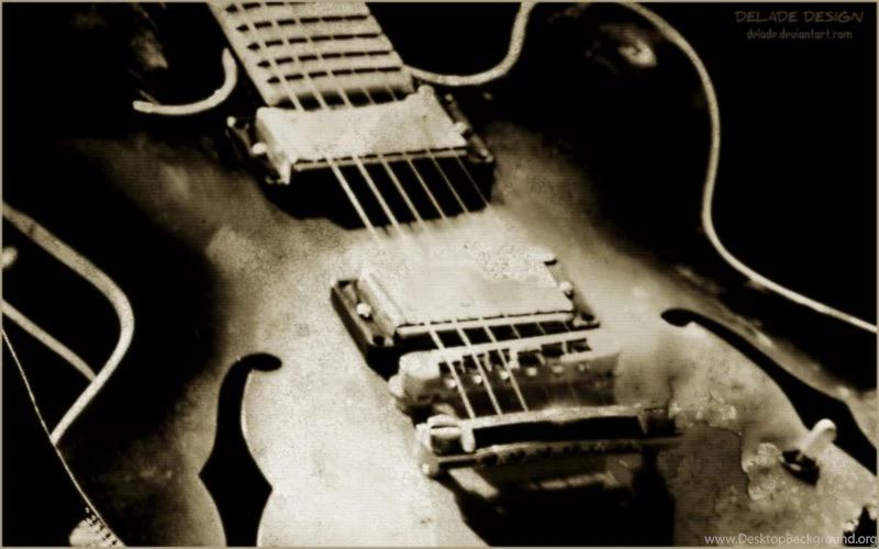 Wallpapers GUITAR GRUNGE Sepia By Delade On DeviantArt