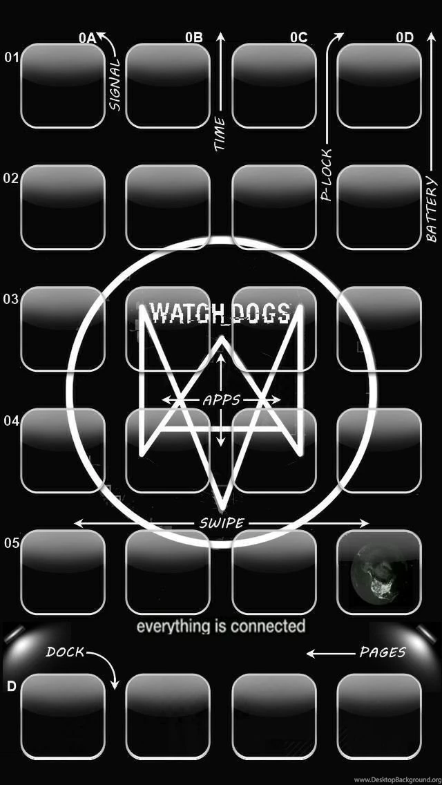 Watchdogs iPhone 5 Wallpapers