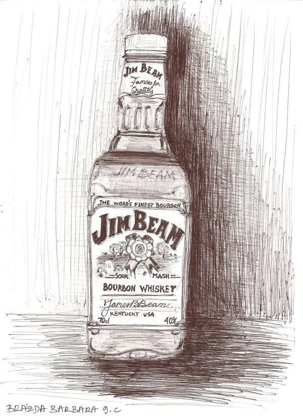 Jim Beam Bottle By Babikaaa On DeviantArt