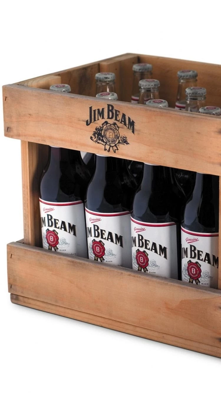 Download Wallpapers 750x1334 Alcohol, Box, Whiskey, Jim Beam iPhone ...