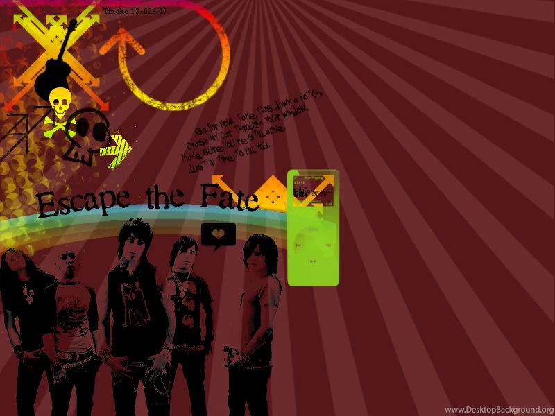 Escape The Fate Wallpapers By Tineke02 On DeviantArt