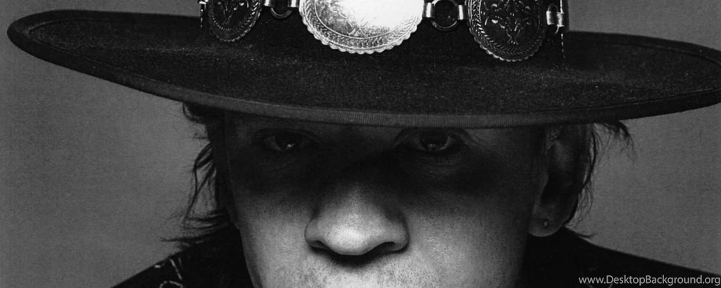 Download Wallpapers 2560x1024 Stevie Ray Vaughan, Hat, Man, Look ...